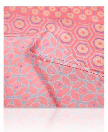 Шейный Платочек Женский SS.KV-SMALL.FLORE/PINK